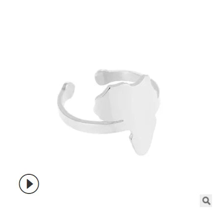 Hochwertiger Edelstahlschmuck aus Afrika | Vintage Ringe für Hochzeiten - Edelstahlringe