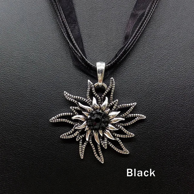 Edelweiss Accessoires für traditionelle Trachtenkostüme mit Strasssteinen