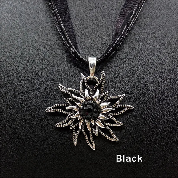 Edelweiss Accessoires für traditionelle Trachtenkostüme mit Strasssteinen