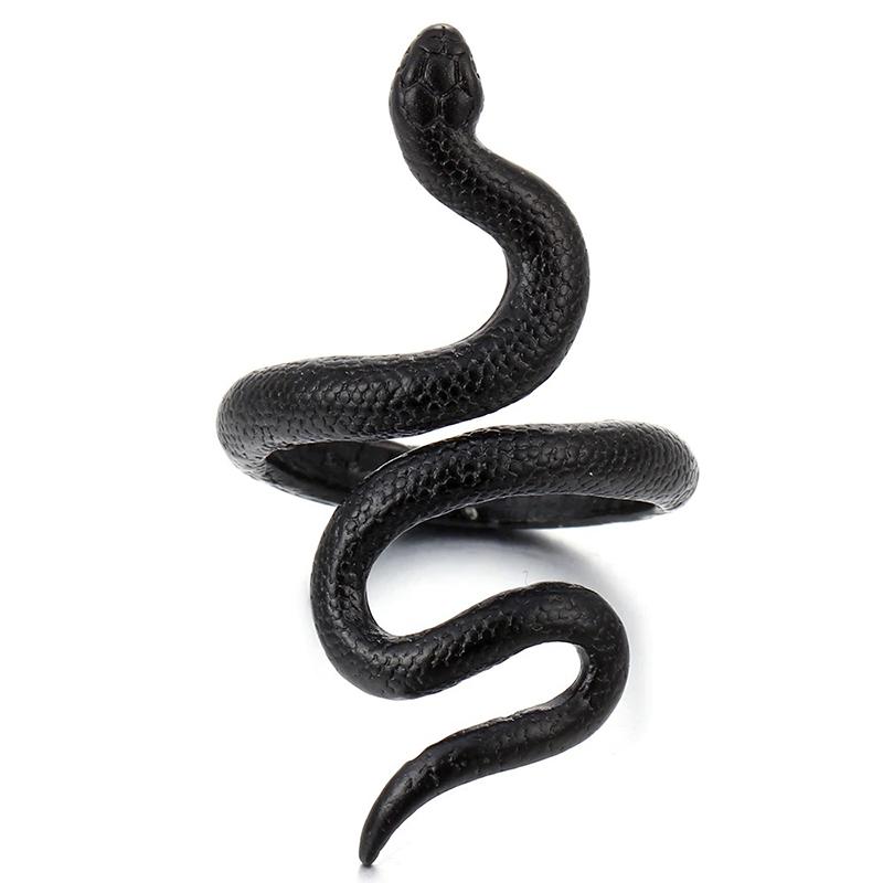 Vintage Gothic Snake And Dragon Rings Collection