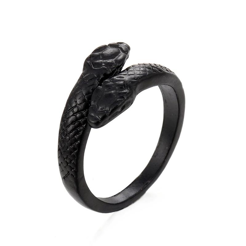 Vintage Gothic Snake And Dragon Rings Collection