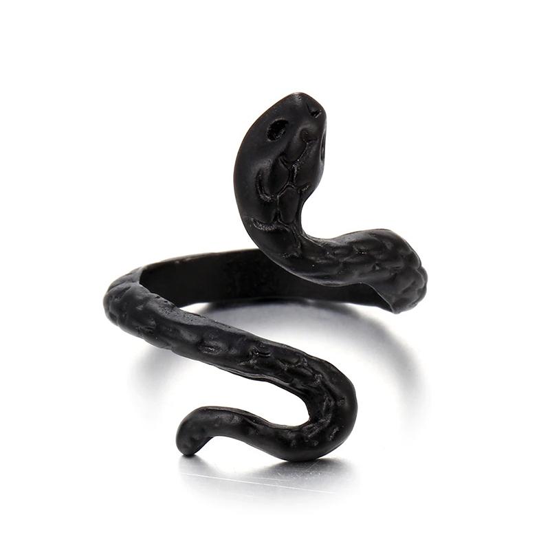 Vintage Gothic Snake And Dragon Rings Collection