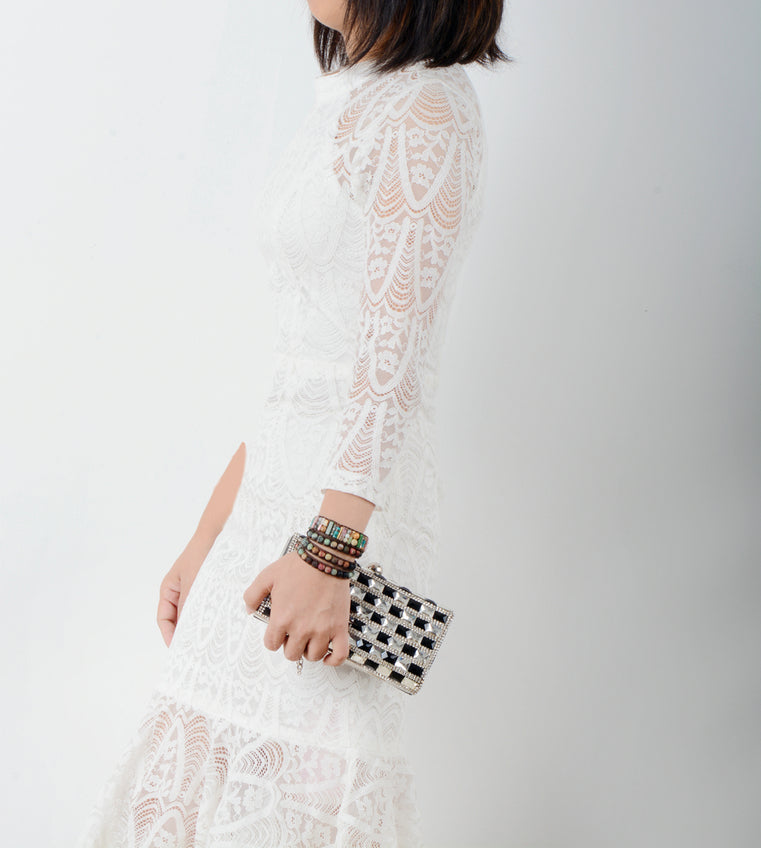 Armreif Designer-Boho-Armband aus mehrschichtigem Leder