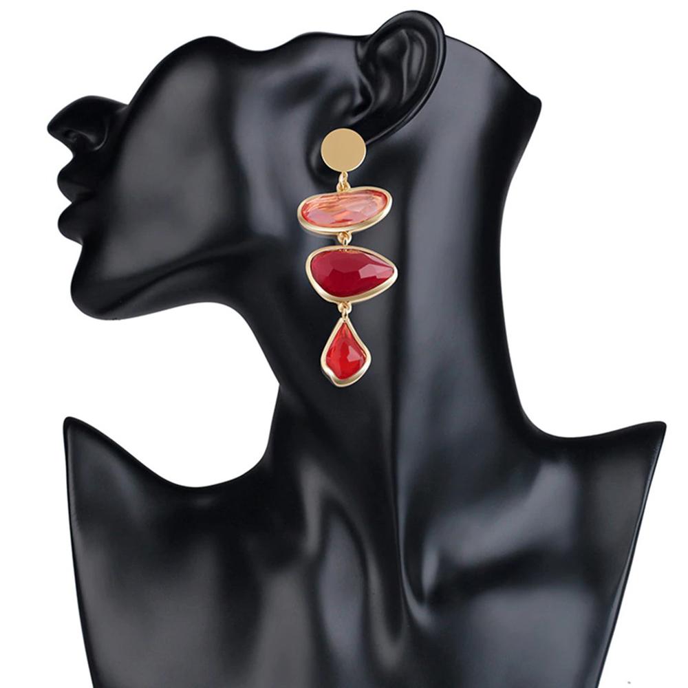 Vintage Long Chic Drop Dangle Einzigartige Ohrringe