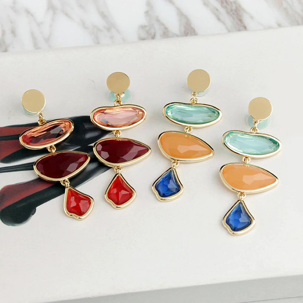 Vintage Long Chic Drop Dangle Einzigartige Ohrringe