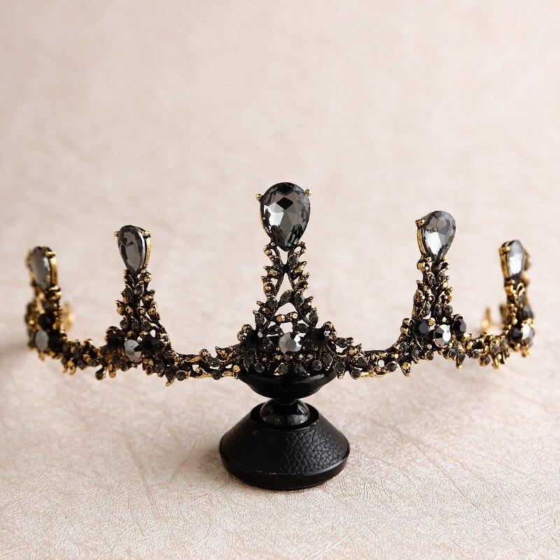 Vintage Strasskrone Mit Einer Juwel