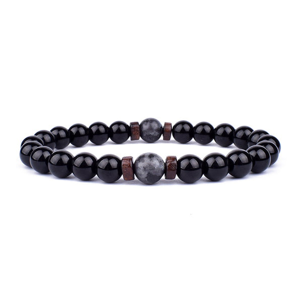 Armband aus vulkanischem Lavastein