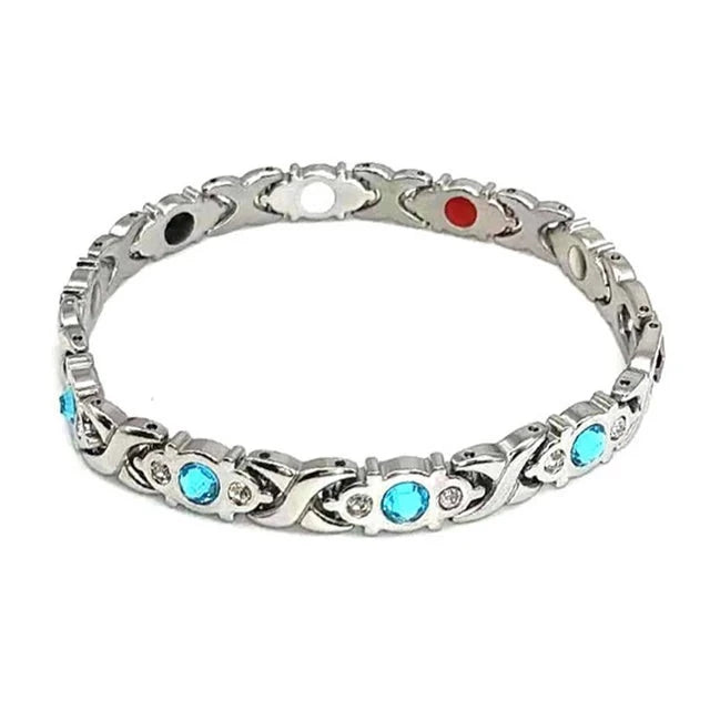 Abnehmbares Magnetfeldtherapie-Magnetarmband für Damen