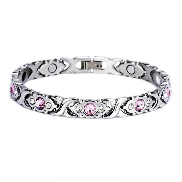 Abnehmbares Magnetfeldtherapie-Magnetarmband für Damen