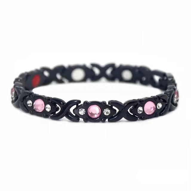 Abnehmbares Magnetfeldtherapie-Magnetarmband für Damen