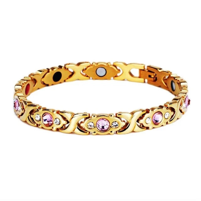 Abnehmbares Magnetfeldtherapie-Magnetarmband für Damen