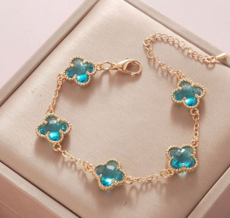 Kristall-Armband in verschiedenen Farben