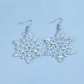 Acryl Ohrring Schmuck Aretes | Acryl Schneeflocke Ohrringe | Weihnachts Ohrringe Damen