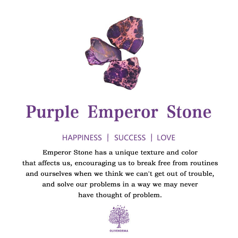 Farbiges Kaiser -Stein -Wächterarmband