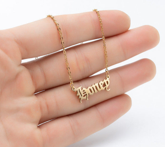 Sternzeichen Halskette