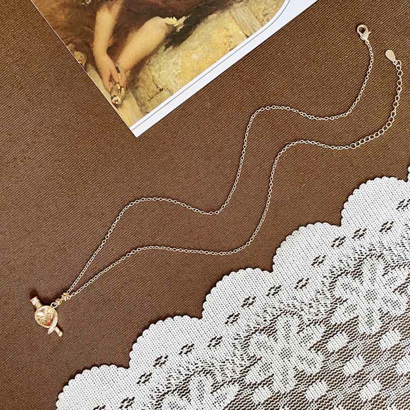 Magic Water Mysteriöses Citrinflasche Halskette