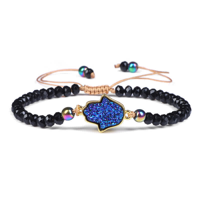 Facettiertes Natürliches Kristallarmband