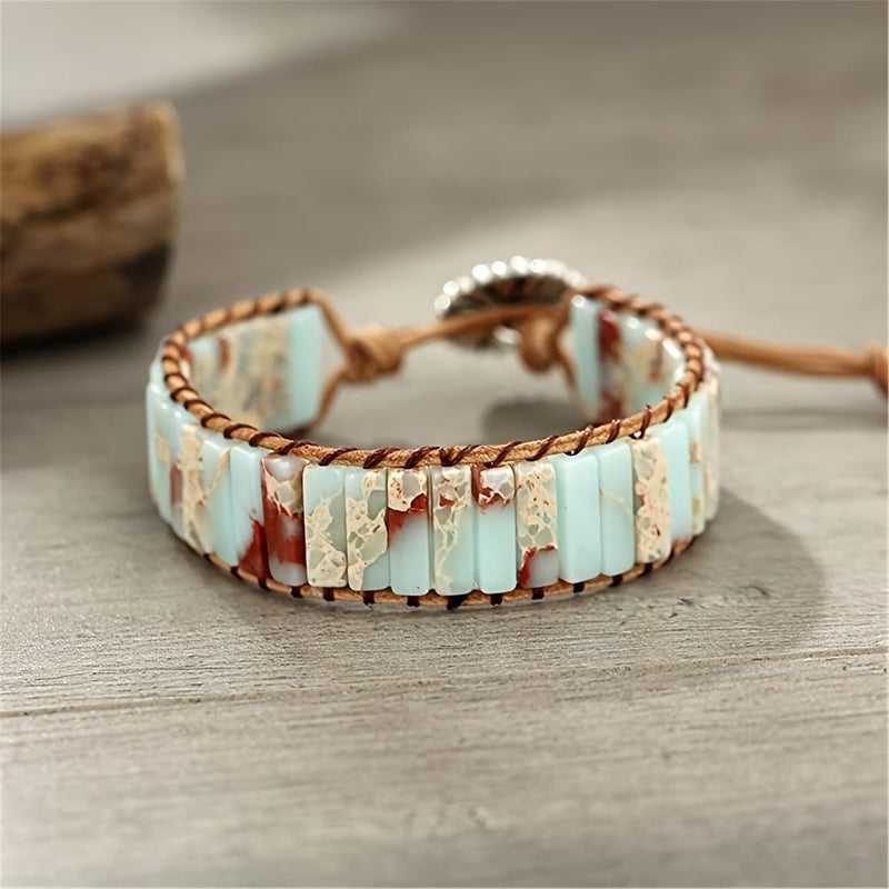 Althea Square Stone Armband