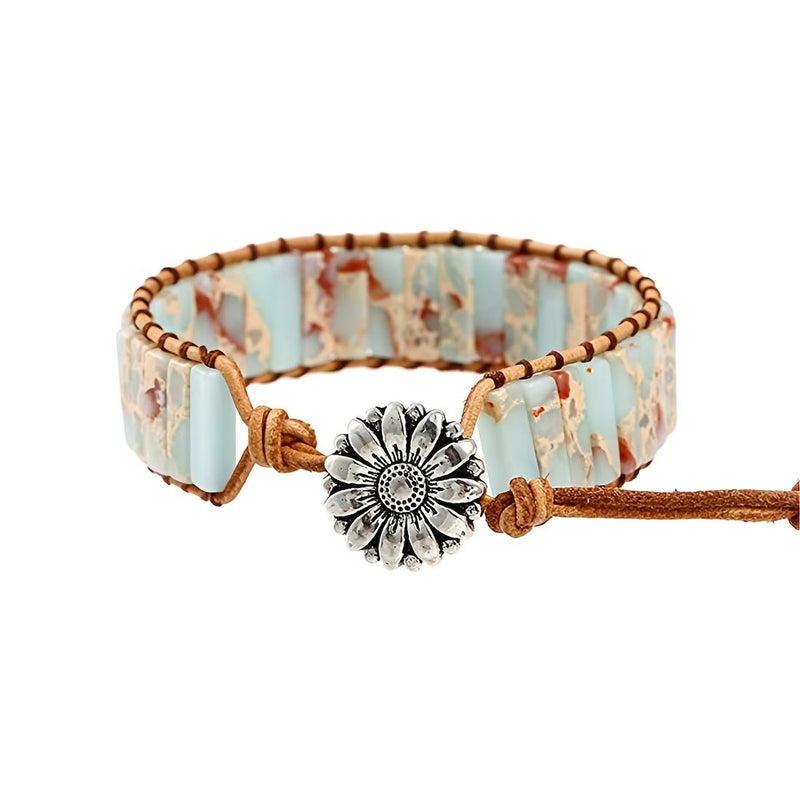 Althea Square Stone Armband