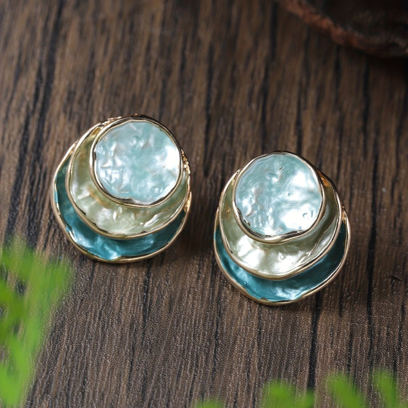 Annabelle Geschichtete Ombre -Ohrringe