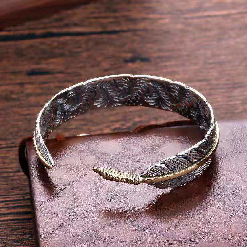 Federarmband Des Freien Geistes Kreatives Männer