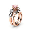 Ewiger Rosarioden Rosa Zirkonring