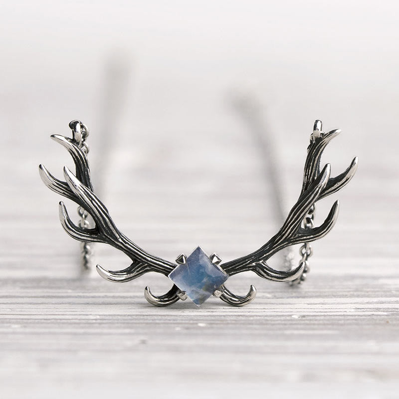 Hirschgeweih -Mondsteinkette