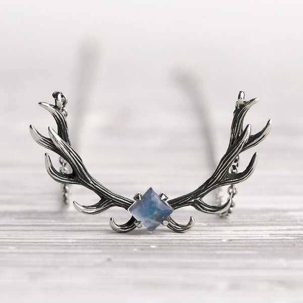 Hirschgeweih -Mondsteinkette