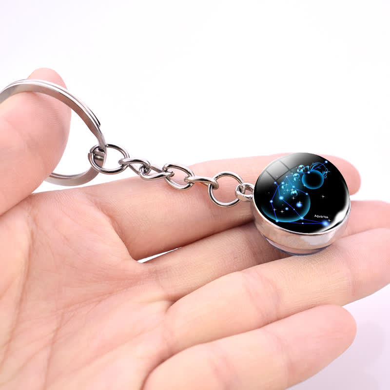 Glas 12 Sterne Zodiac Sternenkette