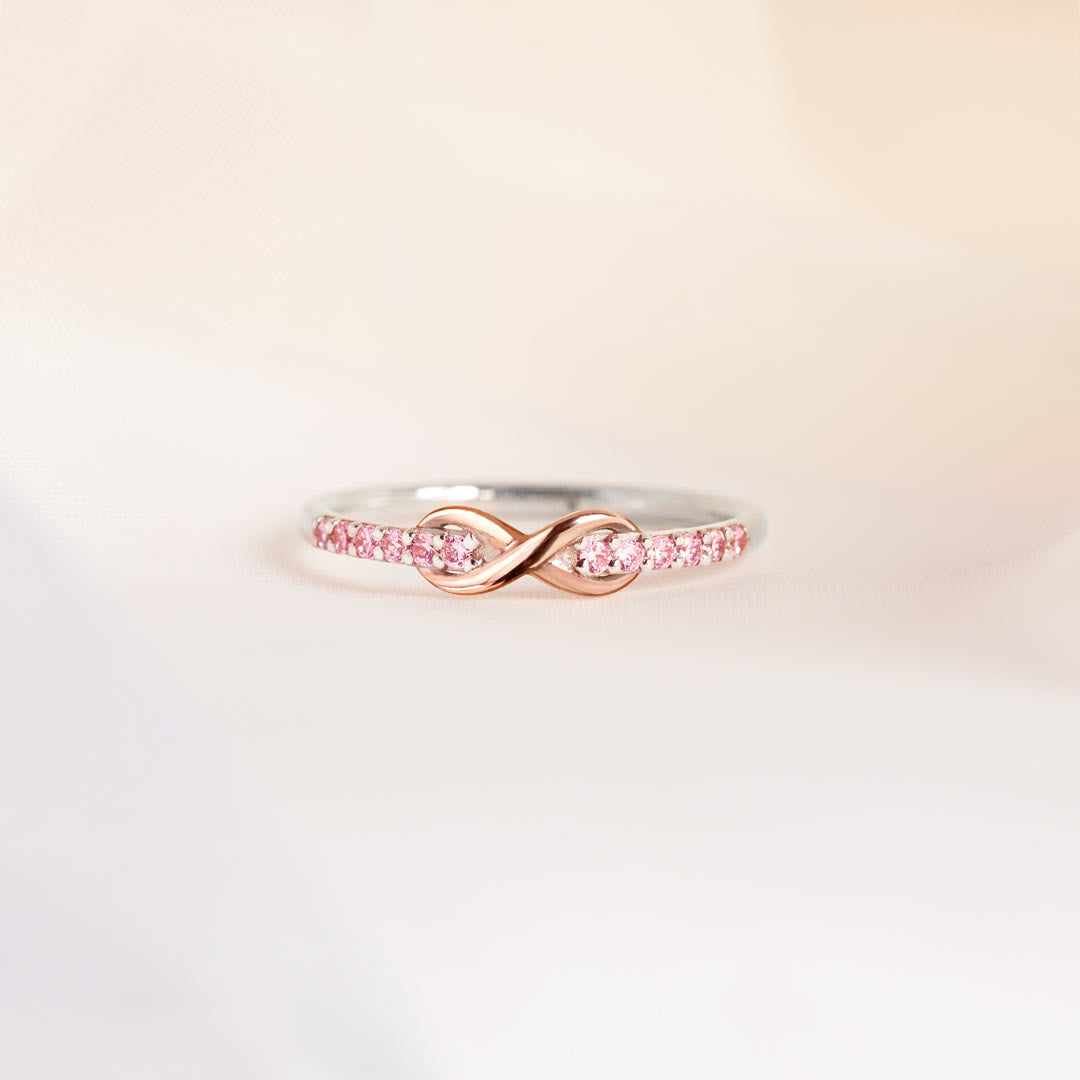 Endlose Liebe Infinity Love Ring Ring