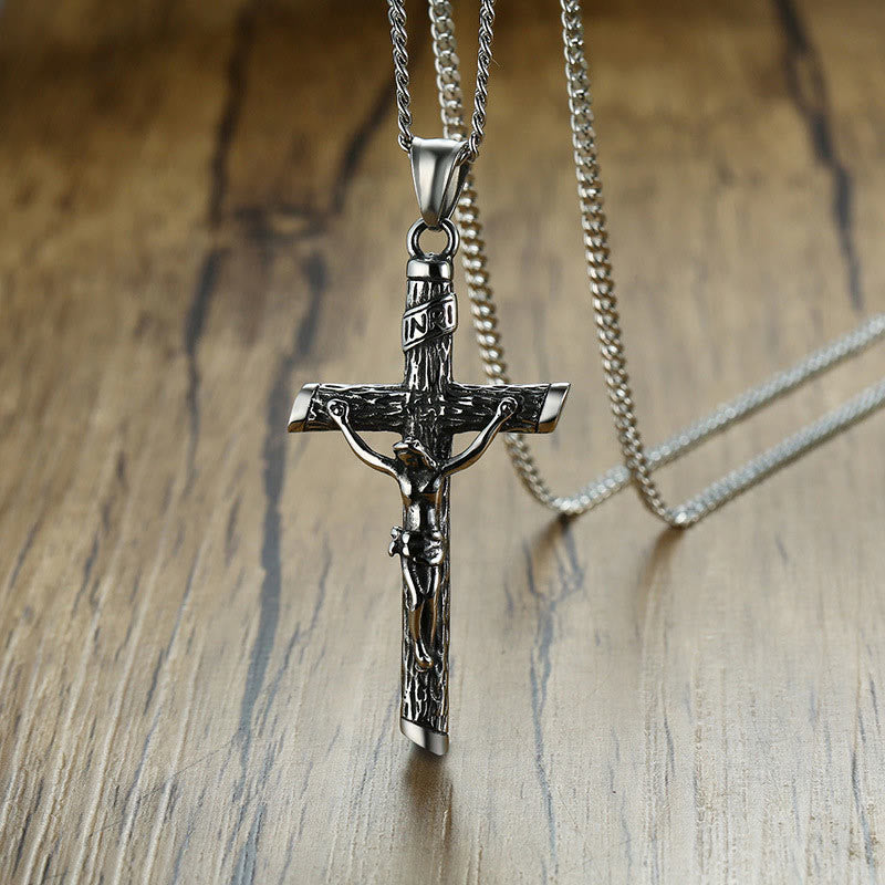Glaubensmächte Menschen Jesus Überqueren Halskette