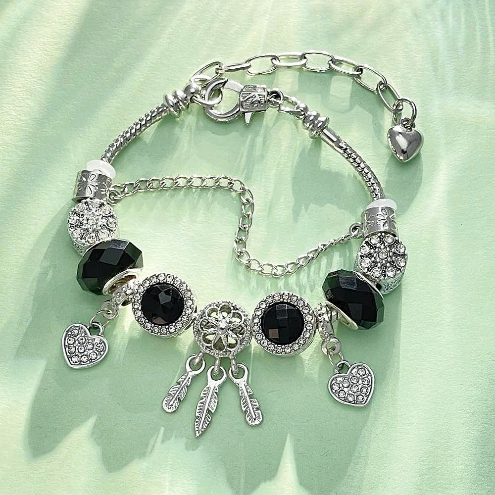 Epoxidperlen Traumfänger Pendellarmband