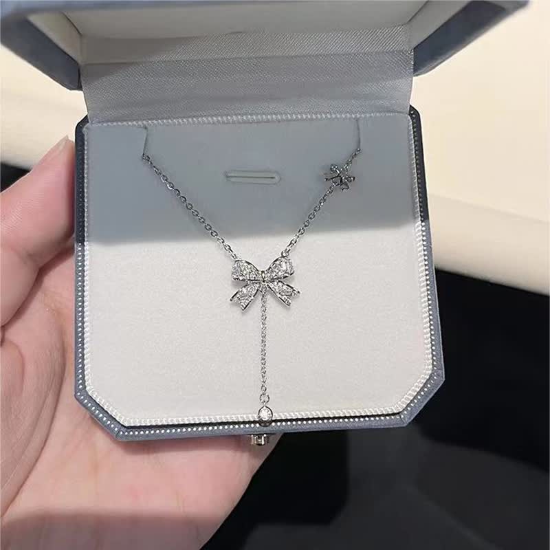 Butterfly Ribbon Fliegenhalskette