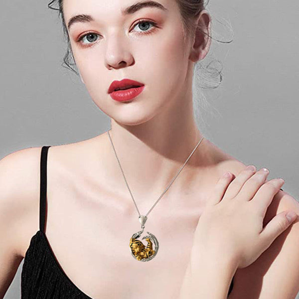 Free Heute Fantasie Süße Tiger Baby Halskette