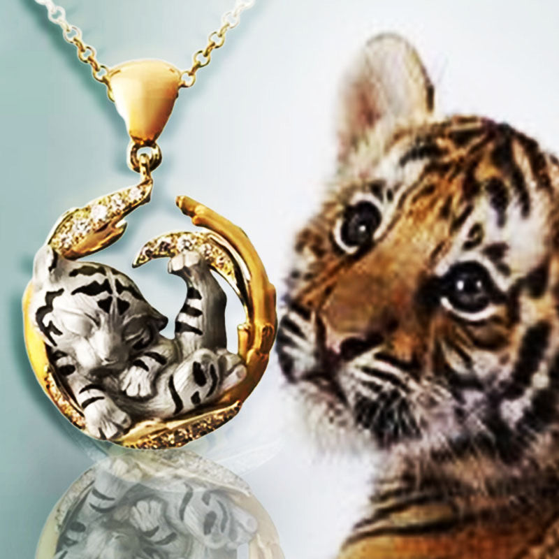 Free Heute Fantasie Süße Tiger Baby Halskette