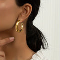 Brigitte Minimalistische 18K Gold Reifen