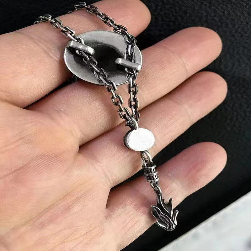 Anime -Schädel Mit Strohhutpiratenkette