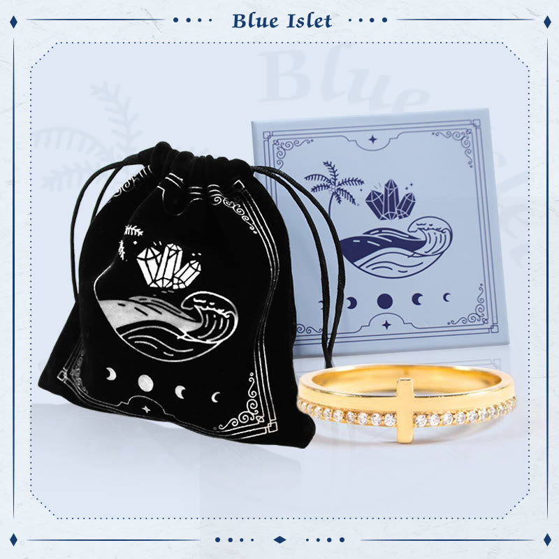 Kostenlos Bete Darauf, Dass Goldener Kreuzring Ring