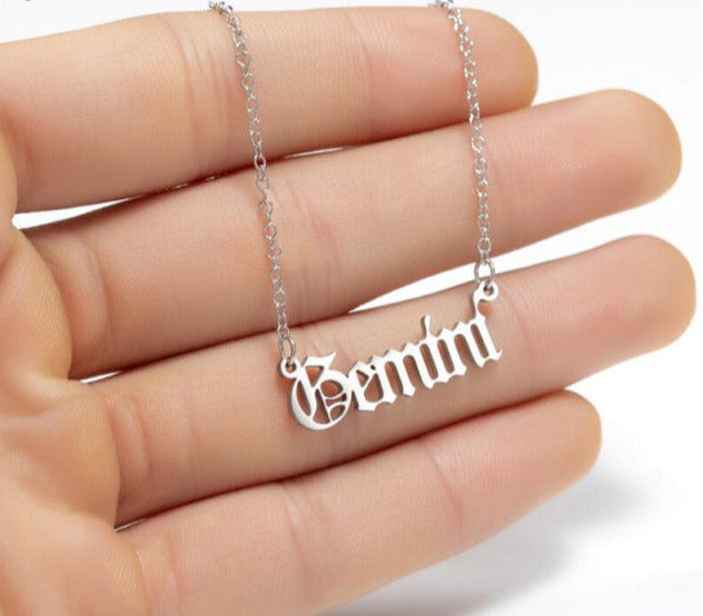 Sternzeichen Halskette