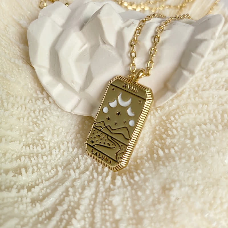 Wahrscheinliche Tarotkarte Quadratkette