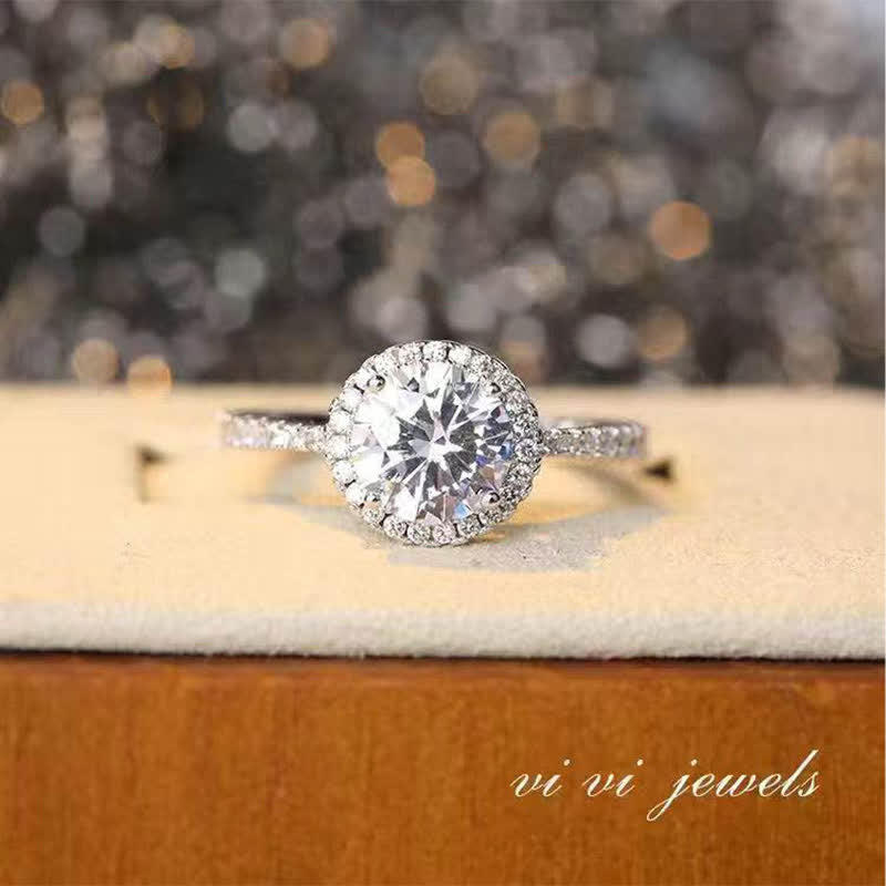 Wahre Liebe Ist Unschätzbares Zirkonia -Hochzeitspaarer Ring -Set