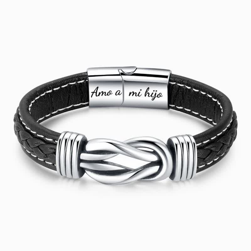 Mutter Und Sohn United Forever Flouged Lederarmband