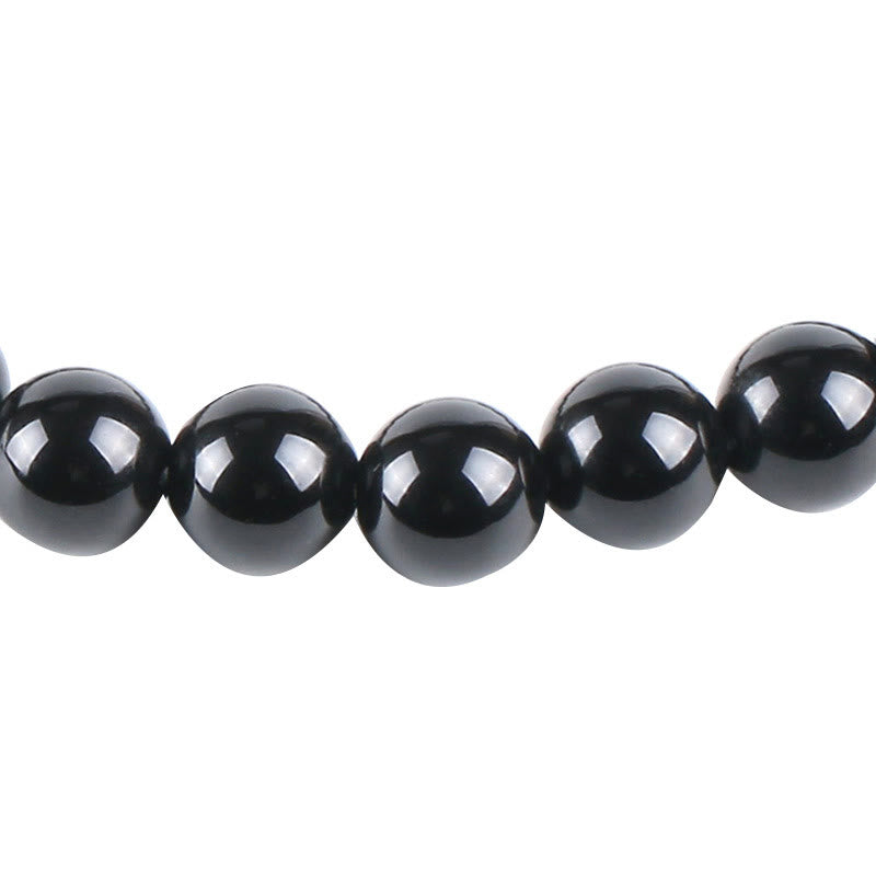 Chavri Stretch-Armband mit natürlichem Edelstein, Baum des Lebens, Glücksbringer