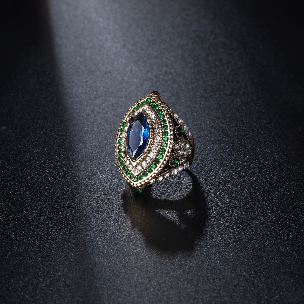 Antike Vergoldete Vintage -Ring