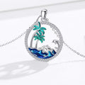 Blue Ocean Szene Palmbaumkette