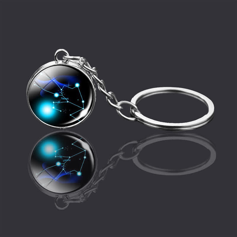 Glas 12 Sterne Zodiac Sternenkette