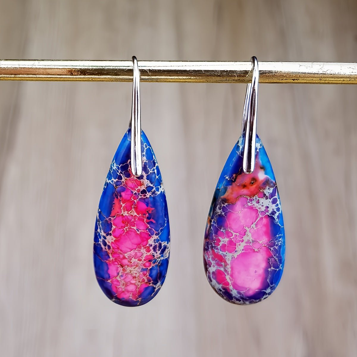 Daria Tröpfchendetail Dangle Ohrringe