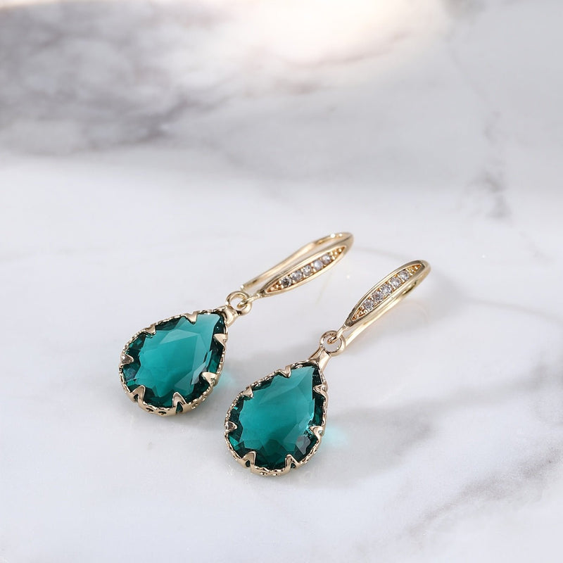 Liebling Turmaline Dangle Ohrringe