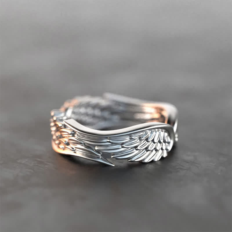 Charm Angel Wing Plumage -Ring