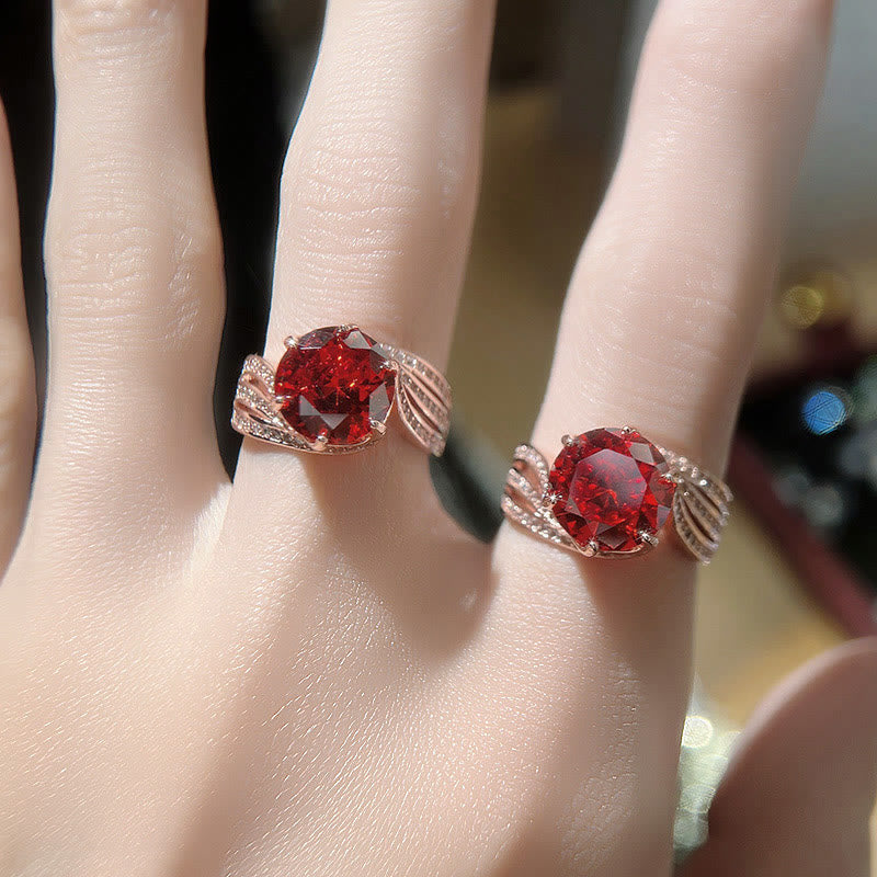 Kostenlos Heute Rose Love 3 Karat Rubin Ring